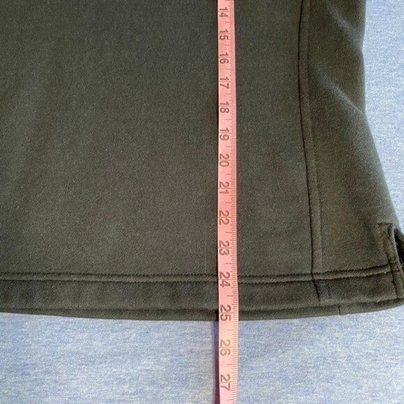 Womens XL Black Fleece 1/4 Zip Sweatshirt 2008  Embroidered Logo - Picture 5 of 8